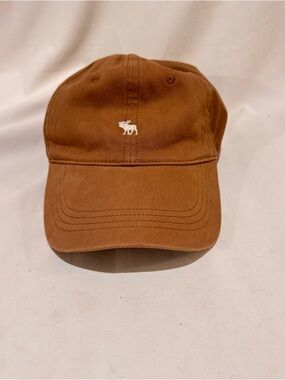 Vintage Abercrombie and Fitch Embroidered Baseball Hat Cap One Size Adjustable